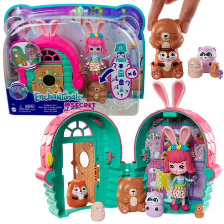Enchantimals Secret Besties Domek Bree Bunny  
