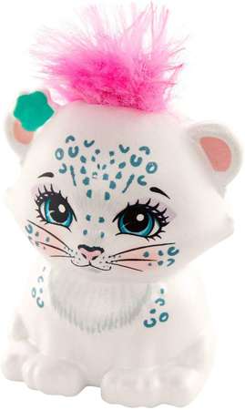 Enchantimals Sybill Snow Leopard & Flake lalka i figurka