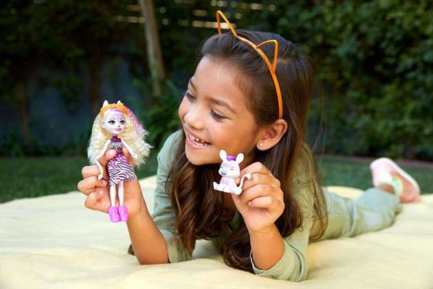 Enchantimals Zadie Zebra & Ref lalka i figurka