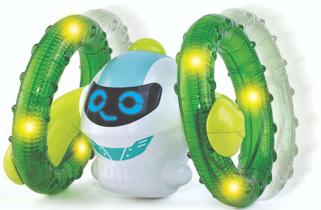 Fikający robot interaktywna zabawka do raczkowania światło/dźwięk