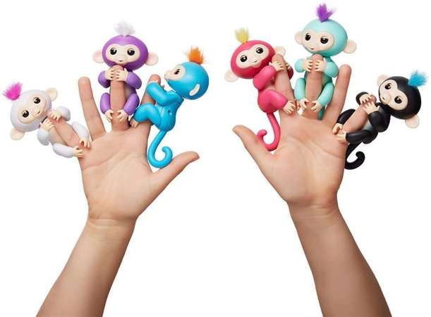 Fingerlings interaktywna figurka małpka Zoe z dźwiękami