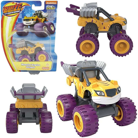 Fisher Price Blaze i megamaszyny autko Stripes Megasilnik