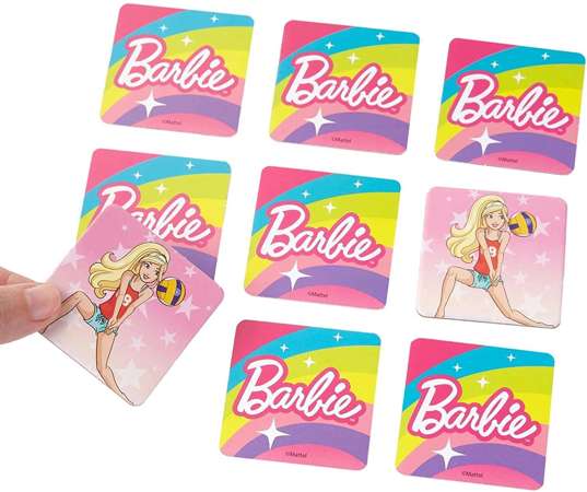 Fisher Price Gra towarzyska Barbie znajdź parę memory