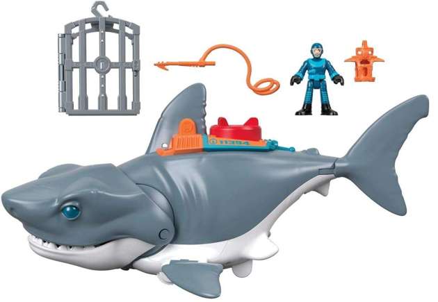 Fisher-Price Imaginext atak rekina +figurka GKG77 