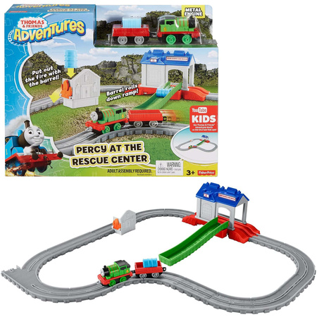 Fisher Price Tomek Piotruś w centrum ratownictwa + lokomotywa