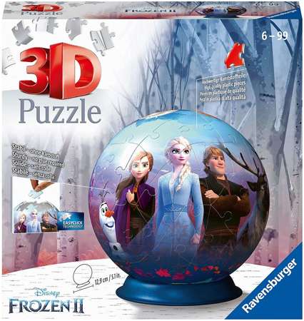 Frozen II Puzzle 3D Kula Kraina Lodu II