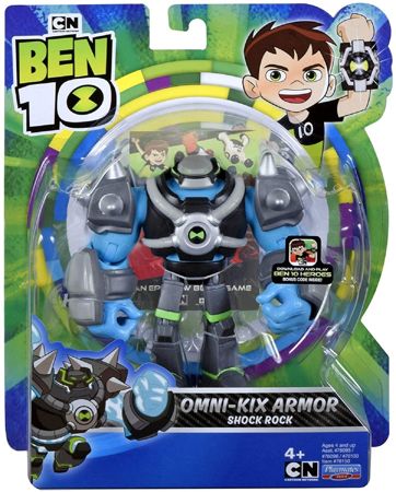 Giochi Ben 10 Figurka Omni-Kix Armor Shock Rock
