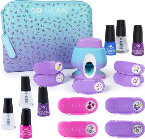 Go Glam Nail Stamper zestaw do paznokci + 2 zestawy uzupełniające