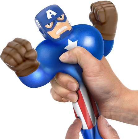 Goo Jit Zu Marvel rozciągliwa figurka Kapitan Ameryka 12 cm