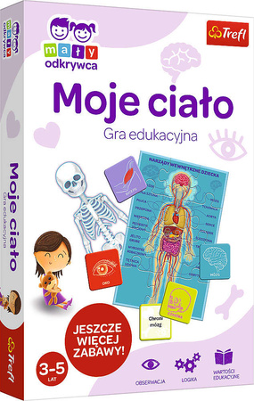 Gra edukacyjna układanka Mały Odkrywca Moje Ciało