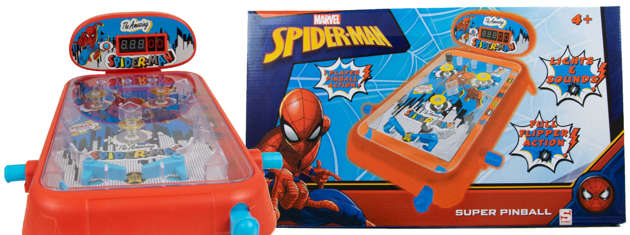 Gra zręcznościowa Marvel Spiderman Super Pinball
