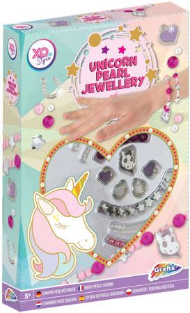 Grafix zestaw kreatywny biżuteria bransoletki dla dzieci jednorożec