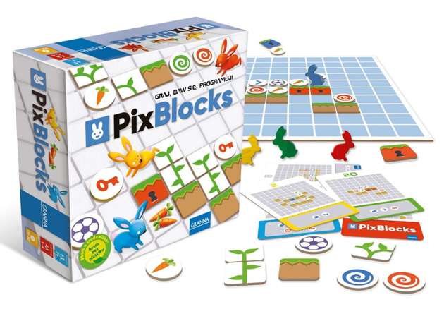 Granna Edukacyjna Gra PixBlocks Baw się Graj Programuj