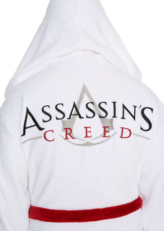 Groovy Szlafrok męski Assassin's Creed one size biały