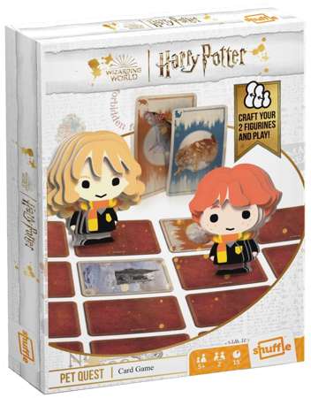 Harry Potter Gra karciana towarzyska Pet Quest Hermiona i Ron