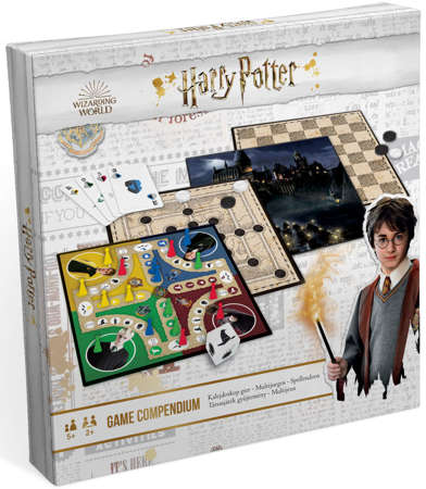Harry Potter Gry planszowe zestaw kalejdoskop 35 gier
