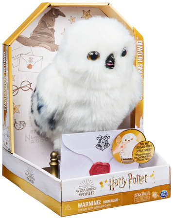 Harry Potter Hedwiga interaktywna sowa z listem