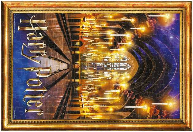 Harry Potter Hogwart wielka sala puzzle 500 el. Winning Moves