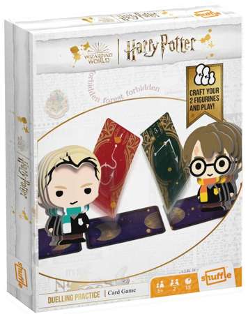 Harry Potter Pojedynek Czarodziejów gra karciana rodzinna Harry i Draco 