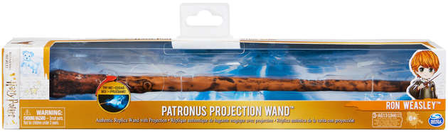 Harry Potter Ron Weasley magiczna różdżka patronus projektor