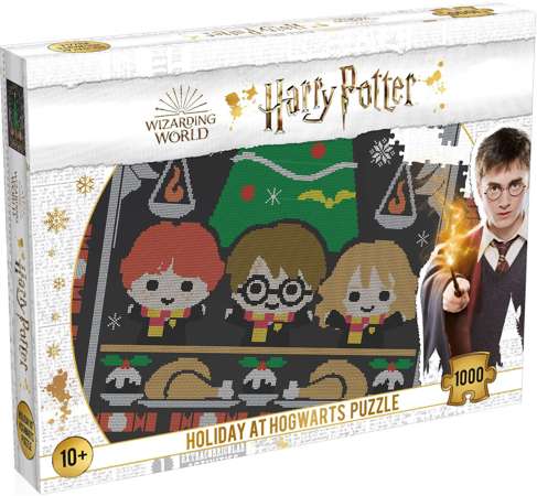 Harry Potter Święta Boże Narodzenie w Hogwarcie Puzzle 1000 elementów