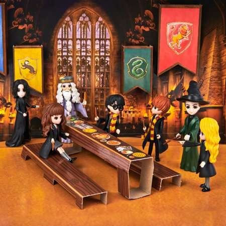 Harry Potter duży Zestaw 7 figurek bohaterów Hermiona Dumbledore Luna