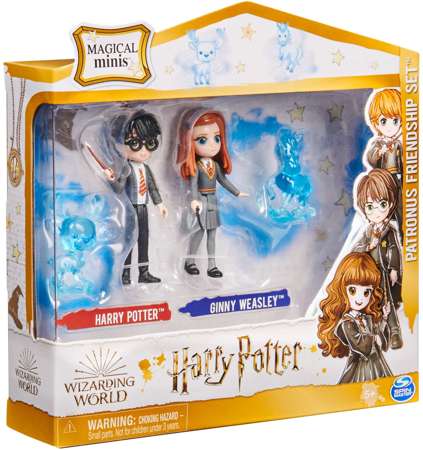 Harry Potter zestaw figurek Harry Potter i Ginny Weasley z patronusami