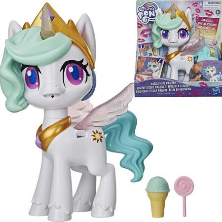 Hasbro E9107 My Little Pony Magical Kiss Unicorn księżniczka Celestia Magiczny Pocałunek
