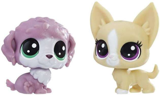 Hasbro Littlest Pet Shop figurki Chunky Mayo pieski