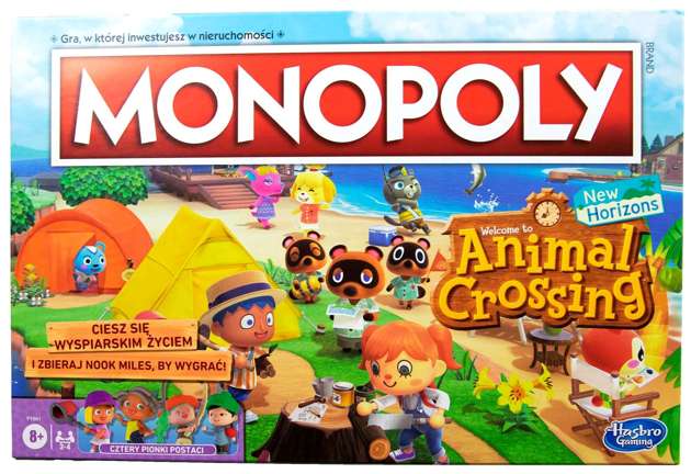 Hasbro Monopoly Animal Crossing New Horizons