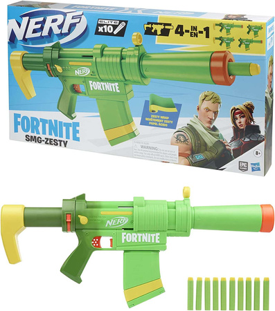 Hasbro Nerf Fortnite 4w1 SMG-Zesty