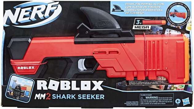 Hasbro Wyrzutnia Nerf MM2 Shark Seeker Roblox