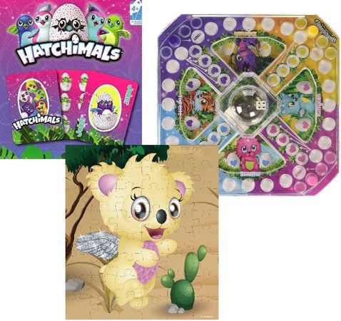 Hatchimals 3-pack Puzzle Gra planszowa i karciana Spin Master