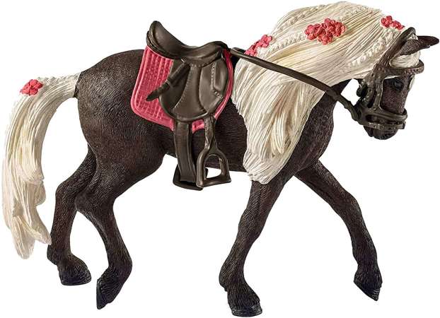 Horse Club figurka konia górskiego Rocky + siodło i ogłowie