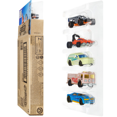 Hot Wheels Color Shifters 5-pak auta zmieniające kolor USZKODZONE OPAKOWANIE