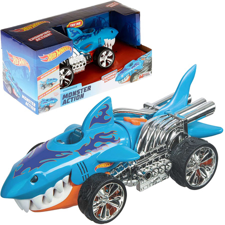 Hot Wheels Monster Action interaktywne auto Sharkruiser