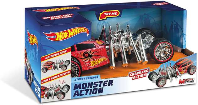 Hot Wheels Monster Action interaktywne auto Street Creeper