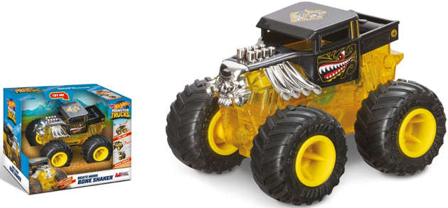 Hot Wheels Monster Trucks Bone Shaker światło i dźwięk