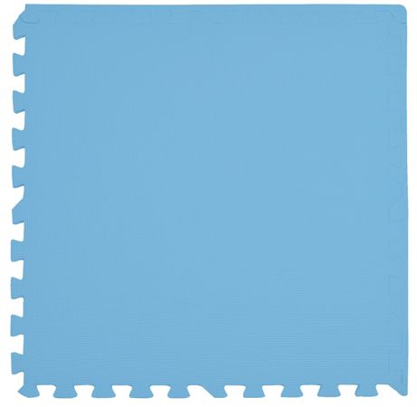 Humbi Mata piankowa Puzzle piankowe 2 szt. błękitny 62 x 62 x 1 cm