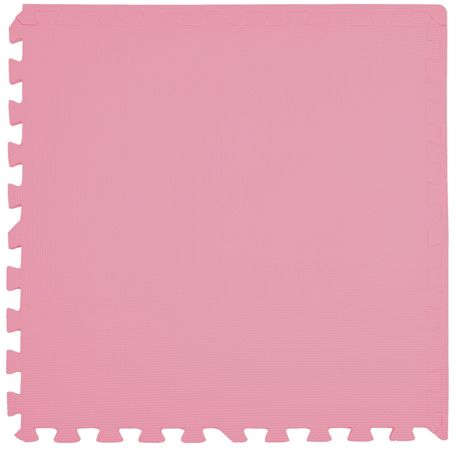 Humbi Mata piankowa Puzzle piankowe 3 szt. różowy 62 x 62 x 1 cm