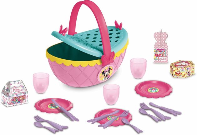 IMC Toys zestaw Koszyk piknikowy Myszki Minnie wraz z akcesoriami