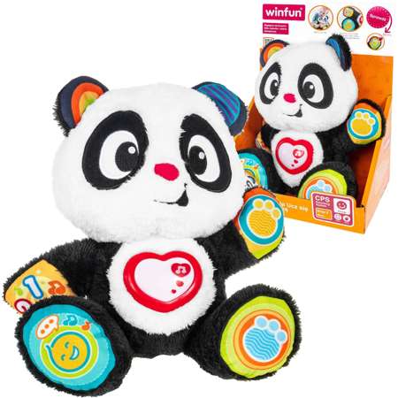 Interaktywna maskotka Panda Ucz się ze mną światło/dźwięk