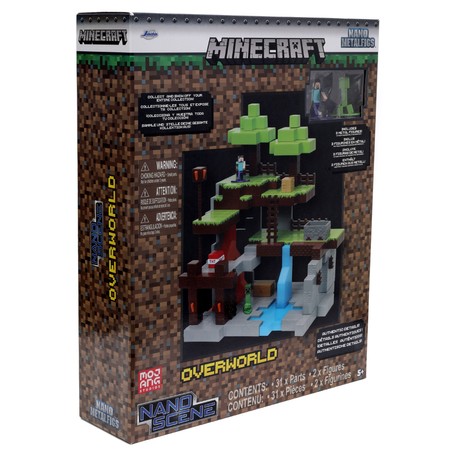 Jada Świat Minecraft Nano Scene Overworld z Figurkami i Akcesoriami