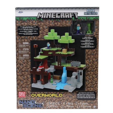 Jada Świat Minecraft Nano Scene Overworld z Figurkami i Akcesoriami