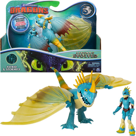 Jak Wytresować Smoka Legends Evolved Figurki Astrid i Wichury