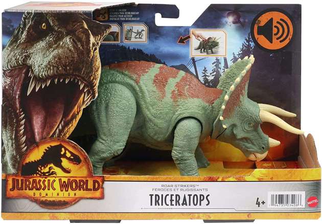 Jurassic World Dinozaur Figurka Triceratops z dźwiękiem