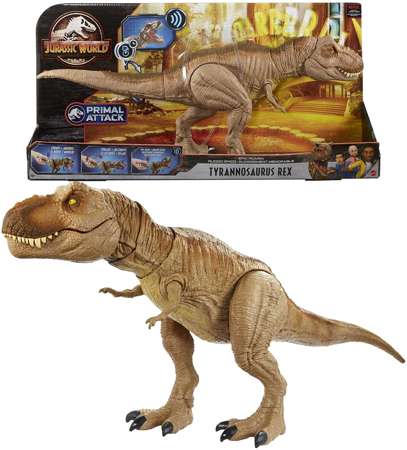 Jurassic World Dinozaur Figurka Tyranozaur T-Rex z dźwiękiem