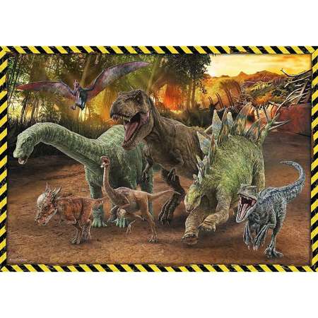 Jurassic World Puzzle 200 elementów Dinozaury z Parku Jurajskie