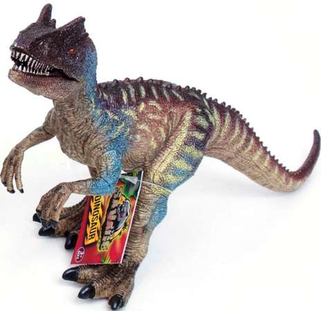 Jurrasic World: Figurka dinozaur Allosaurus + Kartonowa Maska 3D