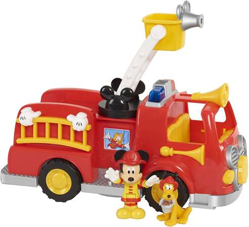 Just Play Myszka Mickey duży wóz strażacki ze światłem i dźwiękiem